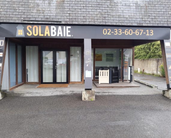 Magasin de fenêtres, portes et volets sur-mesure Solabaie à Avranches (50)