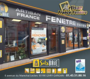 Artisan France Fenêtre votre magasin Solabaie à Livry-Gargan 93