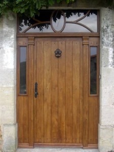 Fabrication Sur Mesure Porte Entree Bois Ancienne Belle