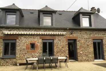 Remplacement des menuiseries SO en aluminium gris anthracite
