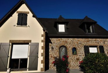 Rénovation des fenêtres hybrides(int: PVC, ext: alu), volets roulant électrique, et de la porte d'entrée