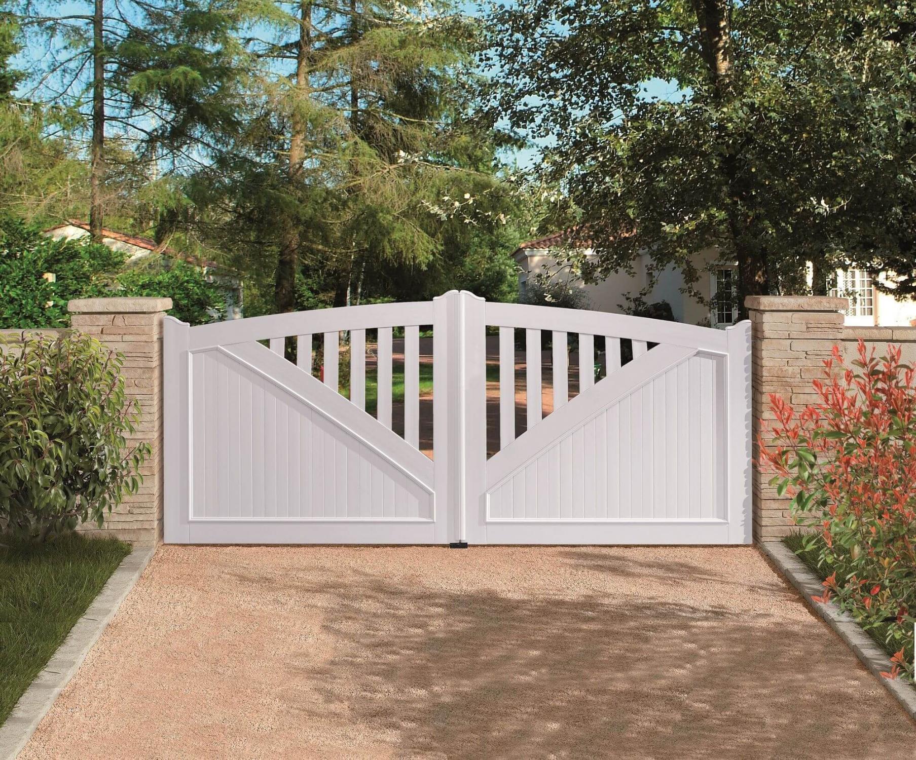 Portail PVC : sur mesure - Fabriqué en France | Solabaie