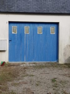Ancienne porte de garage