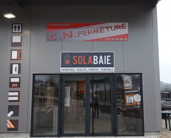 Entrée du magasin de votre installateur Solabaie CN Fermeture