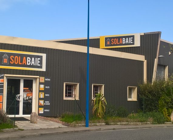 Façade du magasin de votre installateur Solabaie GBR Menuiseries