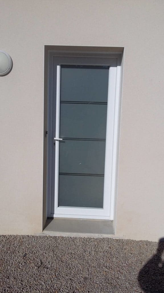 remplacement de panneau de porte d