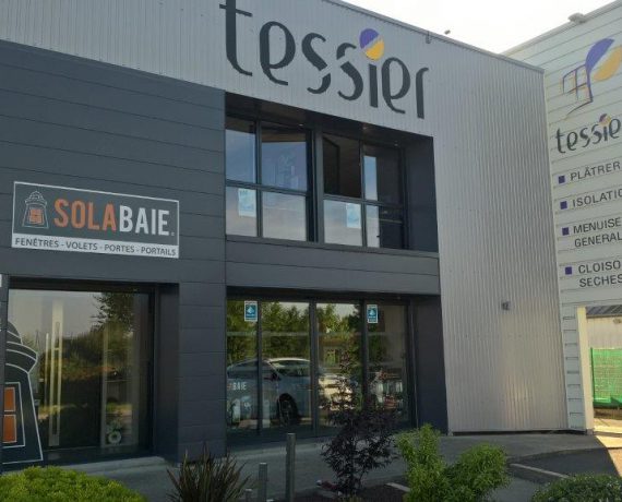 Devanture du magasin de l'installateur Solabaie Tessier