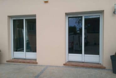 Solabaie Saint-Ouen-l'Aumône : Installation de portes-fenêtres mixtes gamme SO' intérieur et extérieur aluminium blanc