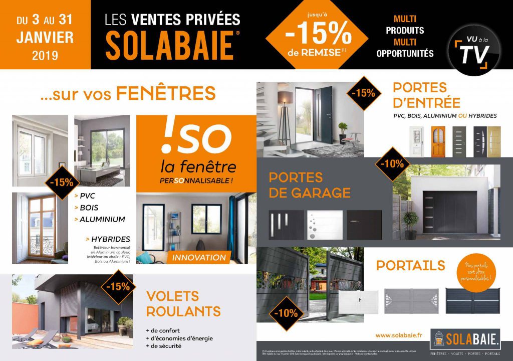 détails de l'offre "VENTES PRIVEES SOLABAIE"