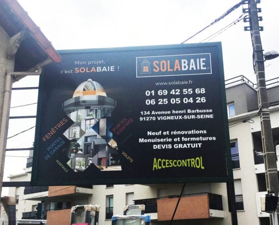 Accescontrol Solabaie votre installateur de fenêtres, portes et portails à Vigneux sur Seine(91)