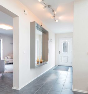 Porte d'entrée PVC modèle Nymphéa