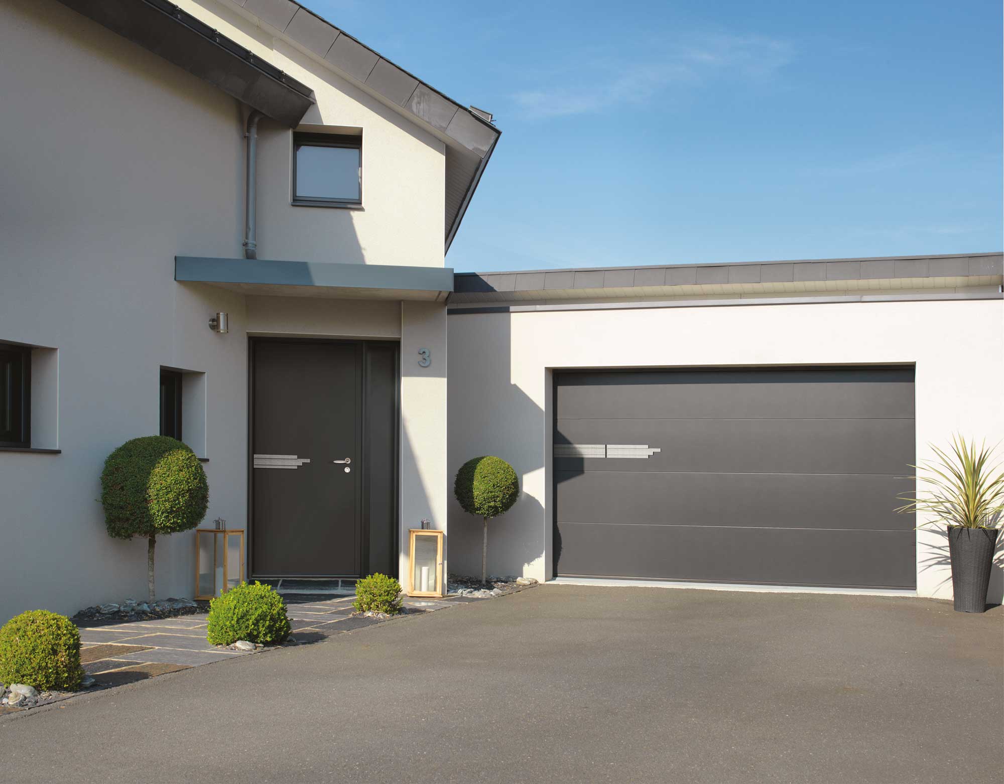 Porte de garage sectionnelle pour votre maison