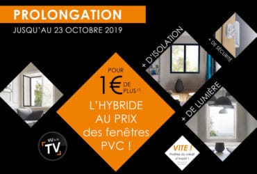 Solabaie prolonge son offre promotionnelle sur ses fenêtres Hybrides jusqu'au 23 octobre 2019