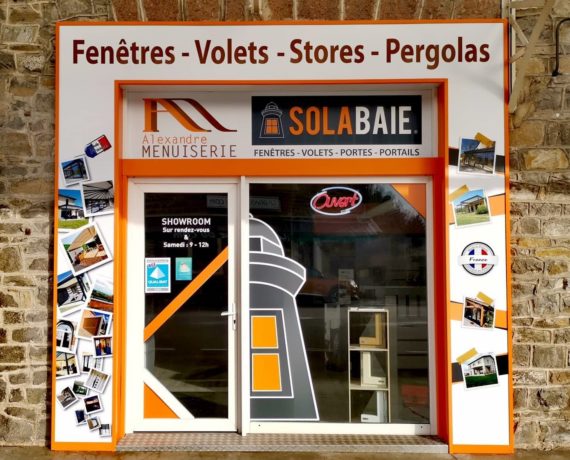 Magasin de fenêtres, portes et volets sur mesure AMPLEPLUIS (69)