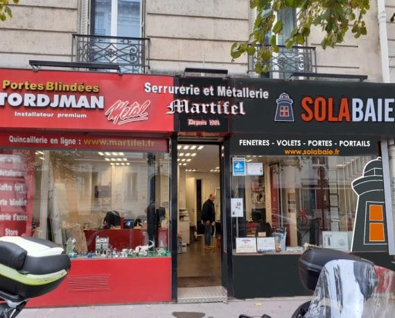 Martifel, votre professionnel Solabaie dans le 17è arrondissement de Paris