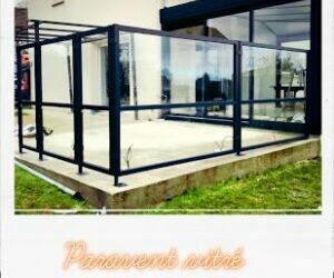 paravents vitrés pour habiller votre terrasse
