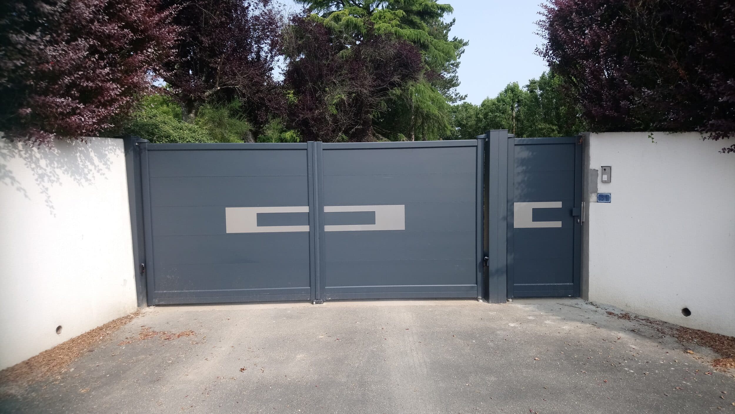 Portail Aluminium HOUSTON