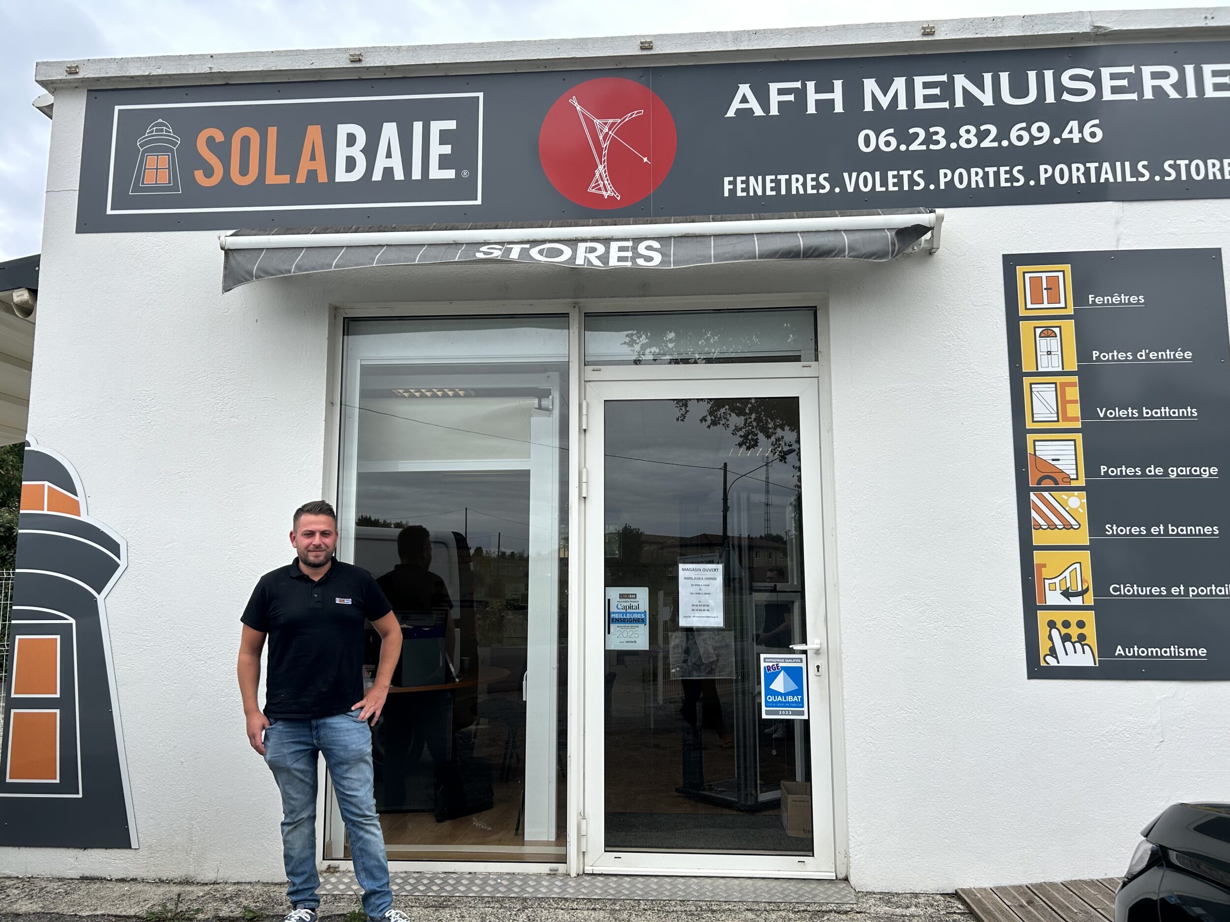 Votre installateur Solabaie AFH Menuiserie